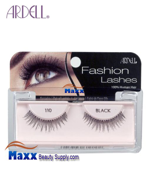 4 Package - Ardell Fashion Lashes Eye Lashes 110 - Black